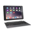 thumbnail image 1 of ZAGG Slim Book - Clavier et Étui folio - Rétroéclairé - Bluetooth - Clavier Noir, Étui Noir, 1 of 6