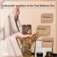 thumbnail image 3 of Set de incienso Dukhni Oud Bakhoor, caja variada con quemador y vela, 3 of 7