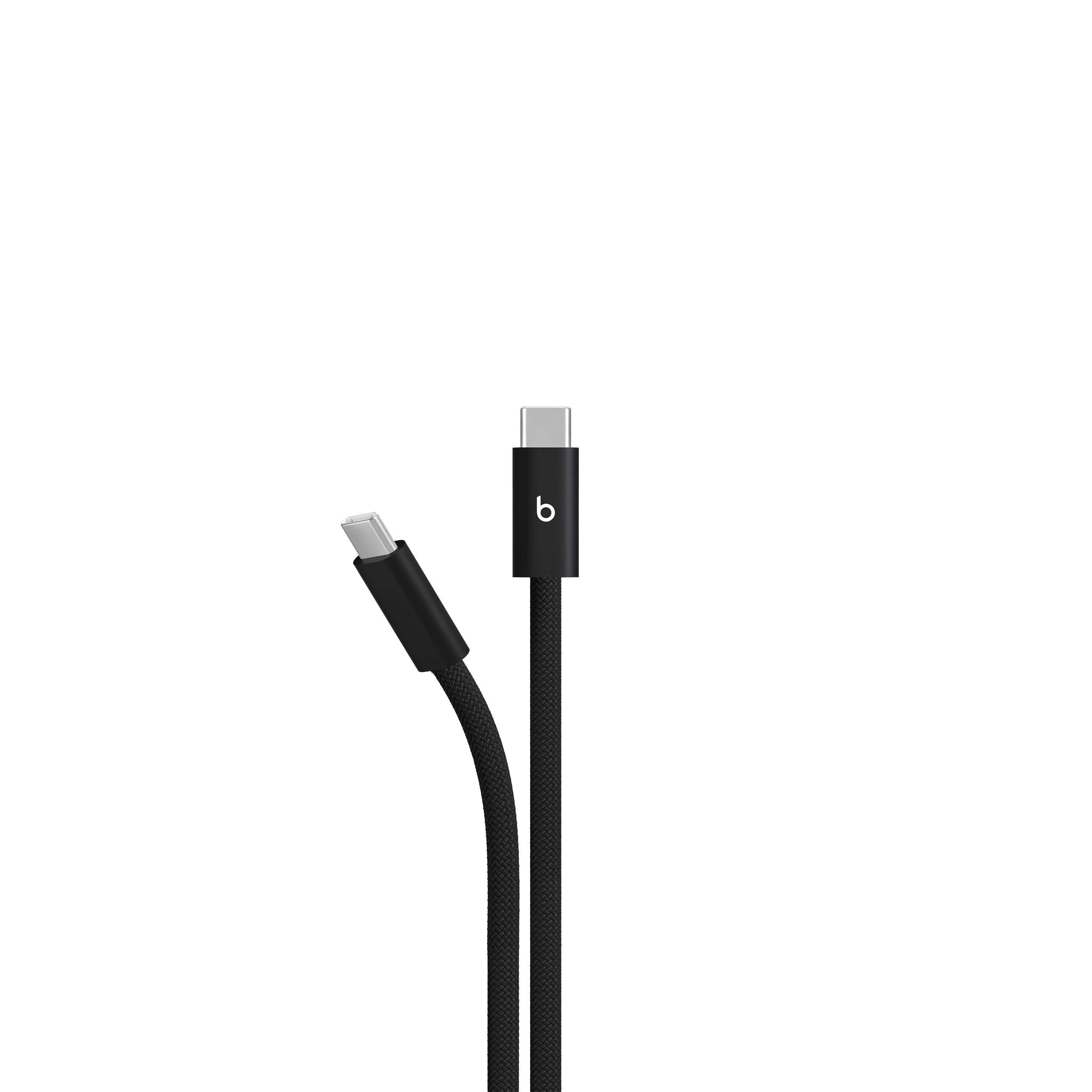 Beats 240W USB-C to USB-C Braided Cable, Fast charging, Durable/Tangle Free, Compatible with Apple and Android Devices (3 m) – Bolt Black