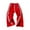 Red, variant on Rhuody Mens Pants Athletic Pants Color Blocked Striped Slacks Straight Leg Trousers Baggy Pants Lightweight Clothing Black L