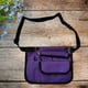 thumbnail image 4 of Riñonera de enfermera Organizador de bolsa de enfermera con correa para cinturón púrpura, 4 of 9