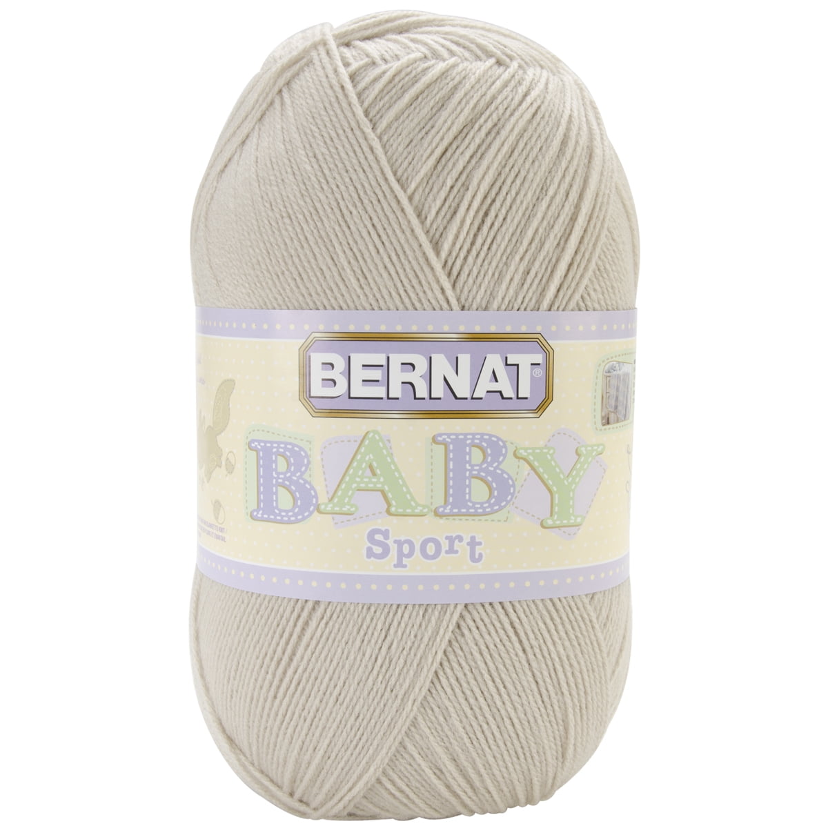 Bernat Baby Big Ball Sport Yarn, 12.3 oz, Gauge 3 Light, 100 Acrylic