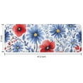 thumbnail image 7 of Pioneer Flower Floral Print Pattern Kitchen Rug Mat,Kitchen Runner Rugs Non Skid Washable,Decorative Kitchen Floor Mats for Kitchen,Sink,Laundry,17"x47.2", 7 of 7
