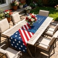 thumbnail image 6 of 4th of July Decorations - Patriotic USA Stars Table Runner for Home | Memorial Day Decorations - Fourth of July Accessories Decor Party Supplies Indoor Outdoor - 250 Anniversary USA Merchandise, 6 of 9