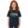 thumbnail image 3 of Funny Rather Be Fishing 24/7 Joke Crewneck T Shirts Boy Girl Teen Brisco Brands XS, 3 of 6