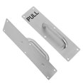 thumbnail image 4 of Miangastore 1 Ensemble de Poignées de Porte de Grange à Tirer et Pousser Poignée de Porte de Grange Poignée de Porte Portable Poignées de Porte en Acier Inoxydable Poignées de Porte de Poussée, 4 of 8