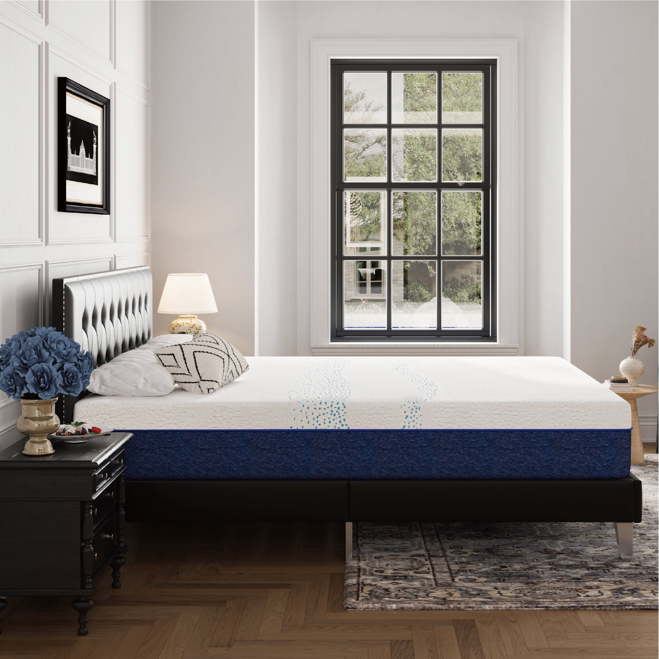MLILY Essence Sleep Queen Mattress, 12" Memory Foam Mattress in a Box, Medium