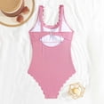 thumbnail image 4 of HUAXUN Women's One-Piece Swimsuits Push Up Bathing Suit Cute Swimsuit for Women with Adjustable Spaghetti Straps Tummy Control Swimsuits for Women, 4 of 7