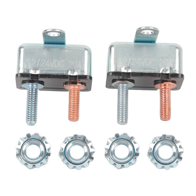 Ship Circuit Breaker,2Pcs Automatic Reset Circuit Automatic Reset Circuit Breaker Car Circuit Breaker Professionally Tested