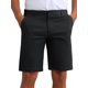 thumbnail image 1 of INSPIRAR CHIC Pantalones cortos formales de hombre con botón clásico de color sólido y cremallera para el Día del Padre 28 Negro, 1 of 6