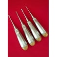 thumbnail image 4 of SET of 4 PCS STRAIGHT DENTAL EXTRACTING EXTRACTION LUXATING ELEVATOR GERMAN STAINLESS STEEL, 4 of 4