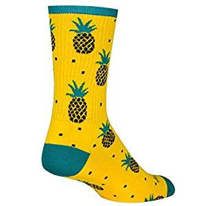 Socks - Sockguy - Crew - Pineapple S/M (Best Crew Socks For Running)