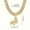 gold, variant on Womens Cuban Chain Silver Cursive Initials 14mm Diamond Prong Setting Cuban Chain Hip Hop Ice Chain Necklace Butterfly Initial Name Necklace Womens