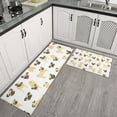 thumbnail image 2 of Cute Cartoon Pug Kitchen Rugs Sets Of 2,Anti Fatigue Kitchen Mat Rugs Non Slip Washable,Decorative Kitchen Floor Mats for Kitchen,Sink,Laundry,17"x30"+17"x47", 2 of 7