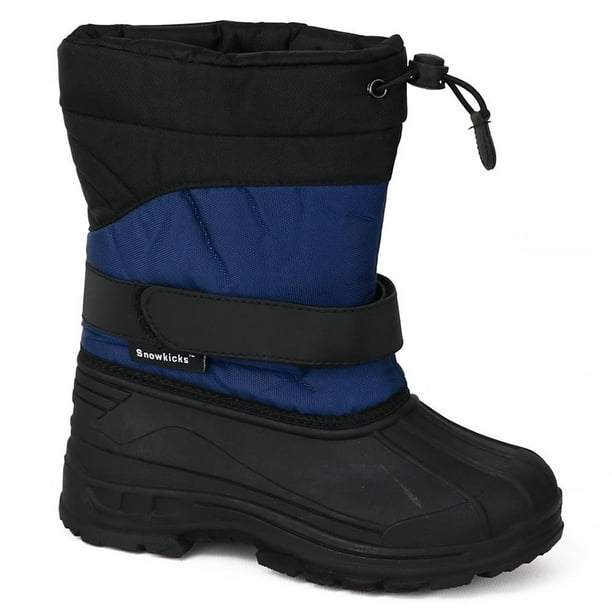 S D Kids Snowkicks Toddler 6 10 Weatherproof Snow Boots Walmart Com Walmart Com