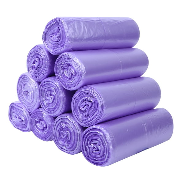 ZOUSSIQI 10pcs Disposable Garbage Bag Rubbish Bin Liner Trash Bag for Kitchen Office Toilet Waste (63 x 46cm) JU316-93690