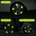 thumbnail image 3 of 20pcs For Cadillac Wheel Hub Reflective Sticker Safety Luminous Reflective Decoration Universal For Car Vehicle Truck, 3 of 4