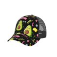 thumbnail image 7 of Disketp Avocado Work Out Print Trucker Hat Men Women - Mesh Baseball SnapBack Cap, 7 of 7