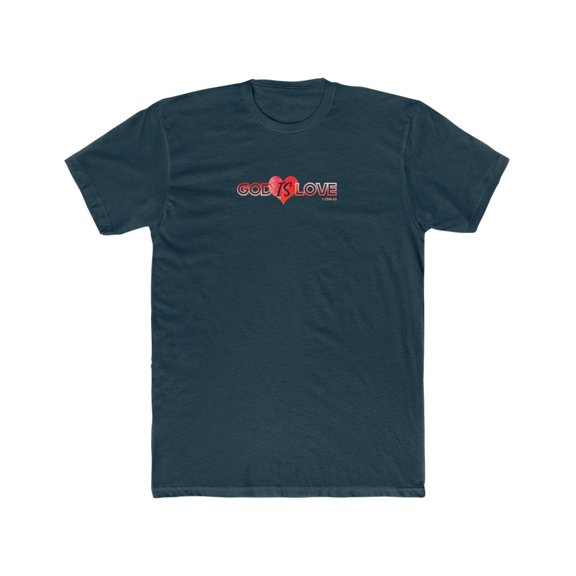 God is Love Men's Cotton Crew Tee