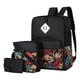 thumbnail image 5 of Mochila para ordenador portátil jinwen Bolso cruzado Negro, 5 of 8
