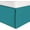 Tempo Teal, variant on Elegant Comfort 1-Piece Solid Bed Skirt, 1500 Thread Count Quality, Minimalist Design with a Modern Look- Easy Care, Wrinkle and Stain Resistant, Bedskirt, Cali King, Imperial Blue