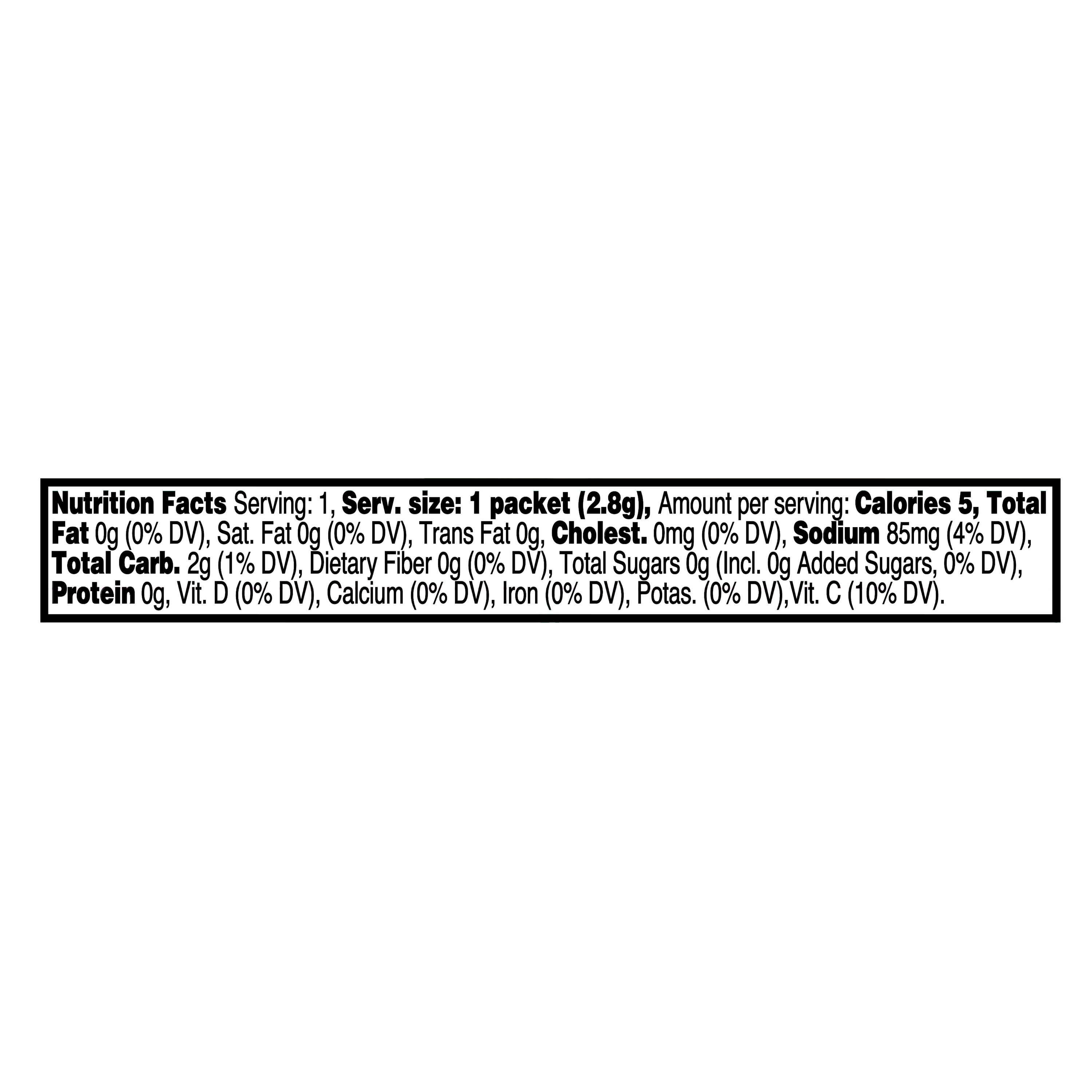 (12 pack) Great Value Tropical Mango Punch Drink Mix, 0.10 oz, 10 Count Packets