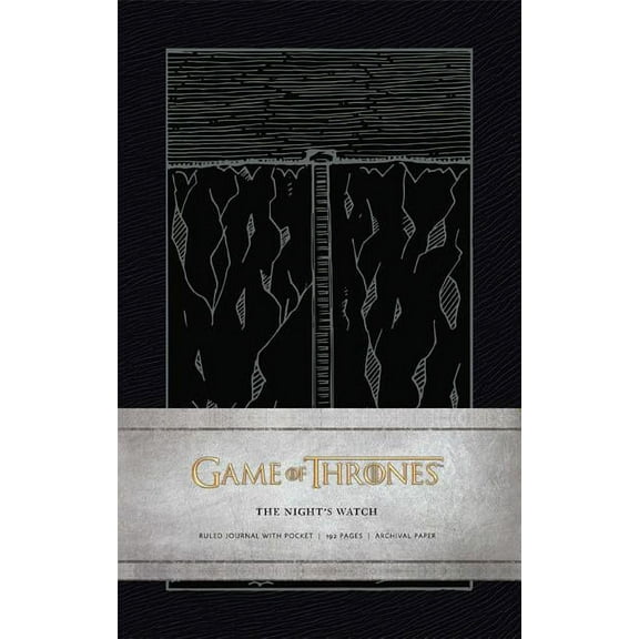 Game of Thrones: Game of Thrones: The Night's Watch Hardcover Ruled Journal (Hardcover)