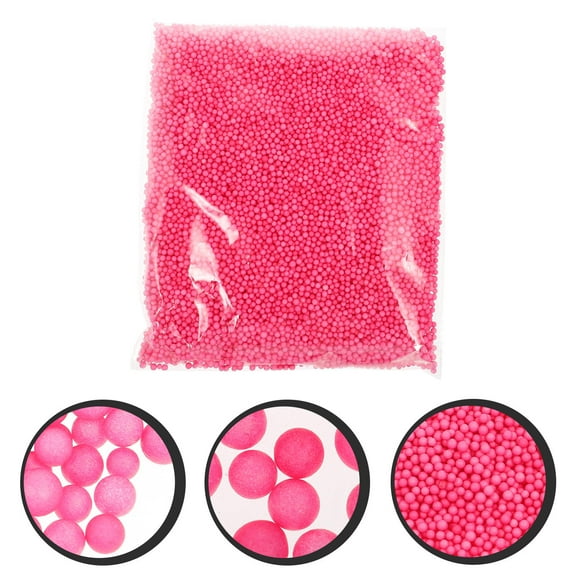 KALLORY 3 Pack Round Beads for Stress Relief, Pillow Filling, Crafting, and Sensory Use -