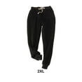 thumbnail image 4 of Sonducket Manténgase abrigado con estilo en invierno Pantalones deportivos de felpa gruesos Pantalones casuales cálidos de invierno elegantes y Prendas para la parte inferior del cuerpo negro XL, 4 of 6