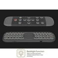 thumbnail image 5 of Q40 Control Remoto por Voz 2,4G Teclado Inalámbrico Air Mouse IR Aprendizaje Micro-Type Gyro Retroiluminado Negro, 5 of 5