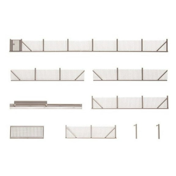 faller 180433 metal industrial fencing scenery and accessories