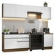 thumbnail image 1 of Cocina Integral 260cm Marrón/Blanco Glamy Madesa 04, 1 of 5