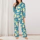 thumbnail image 2 of Balery Cute Polar Bear Fishing Conjunto de Pijama con Estampado para Mujer, Conjunto de Dos Piezas con Manga Larga, Ropa de Dormir Suave con Bolsillos, Pijamas Cómodos-X-Large, 2 of 7
