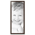 thumbnail image 2 of ArtToFrames 19" x 48" Classic Burgundy Picture Frame, 19x48 inch Brown Wood Poster Frame (WOM-4927), 2 of 7