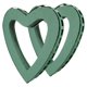 thumbnail image 1 of unbranded 2Ud Soporte Corazón Para Flores Verde Con Ventosas Para De Bodas Y Exhibición Floral, 1 of 7
