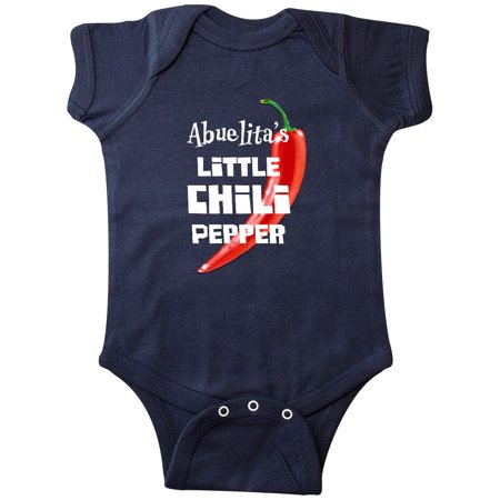 

Inktastic Abuelita s Little Chili Pepper Gift Baby Boy or Baby Girl Bodysuit