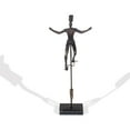thumbnail image 2 of Vertuu Design Unicyclist Resin Decorative Accessory in Antique Bronze, 2 of 5