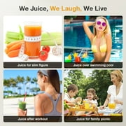 ORFELD Juicer Machine for Fruits and Vegetables, Easy Clean Masticating Cold Press Juicer Maker & Extractor