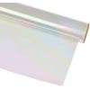 PMU Cellophane Sparkle Wrap Roll 49 in. x 100 ft. Iridescent Opal for Crafts, Gifts, and Baskets (1/Pkg) Pkg/1