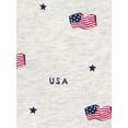thumbnail image 3 of Carter's Child of Mine Baby and Toddler Boy Patriotic Americana Americana Outfit Set, 2-Piece, Sizes 12M-5T, 3 of 7