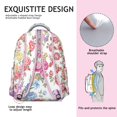thumbnail image 5 of "Sunflower Themed Sling Backpack - Ergonomic Flowers Print School Backpack, Chest Stabilizer Strap, Hands-Free Floral Bookbag for Commuters", 5 of 6