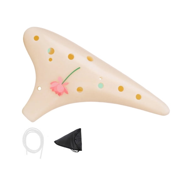Professional 12 Hole Ocarina Durability Resin Smooth Scale For Students and Musicians