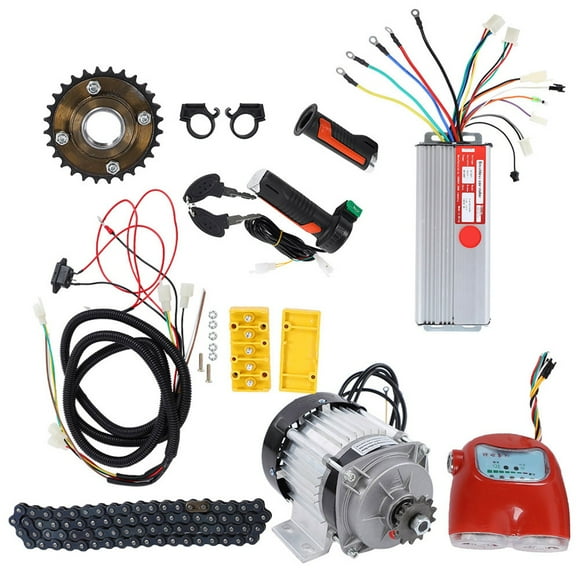 DIY Motor Conversion Kit, Aluminum Alloy Heat Dissipation Electric Bike Motor Kit Stable Speed for Rickshaw for Electric Bicycle for Electric Tricycle