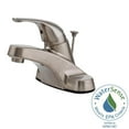 thumbnail image 3 of Pfister Pfirst Series Single Control 4" Centerset Bathroom Faucet in Brushed Nickel, 3 of 3