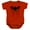 Red, variant on Paint 3 Unisex Infant Snap Suit for Baby (6 Months) Red