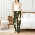 thumbnail image 6 of Lsque Mallard Ducks Wild Birds Print Women's Pajama Pants, Lounge Pant - Comfortable Home Wear,Elastic Waistband, Stylish Design-Medium, 6 of 9
