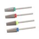 thumbnail image 5 of Juego de brocas para uñas de 4 Uds., cabezales de pulido de uñas de acero de tungsteno profesional acrílico de eliminación rápida, 5 of 8