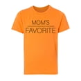 thumbnail image 2 of Moms Favorite kid T-shirt, Funny Kids Shirts, Youth Graphic Tees - Orange MH200YFUN S6 S, 2 of 3