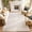 Waves Beige, variant on Findosom 5'x7' Soft Cozy Fluffy Wave Rugs Non Slip Washable Modern Geometric Area Rug High Low Pile Stain Resistant Contemporary Carpet for Living Room Bedroom Dining Room