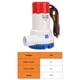 thumbnail image 3 of Bomba De Sentina, Bomba De Agua Sumergible De 1500 GPH 12 V Para Piscinas De Estanques De Barcos, Vehículos Recreativos Marinos, Motor Refrigerado Por Agua Duradero Y Liviano,, 3 of 7